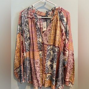 Lane Bryant; New with Tags; 22/24; Multi Colored Pastel